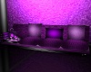 Purple Rose Couch 3P