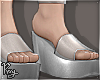     Silver Sandals