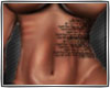 ORO| Letter Belly Tatto