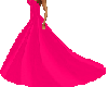 pink gown.