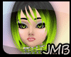 [JMB] Blk/Lime Cecilia