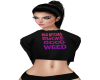 Pink Weed Sweater