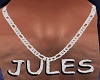 Jules name necklace