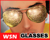 [wsn]Glasses-Brave#Gold