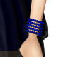 Pearl bracelet blue
