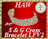 S&G Cross Bracelet LFV2