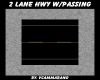 2 LANE HWY W/PASSING