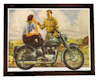 SB Triumph Framed Poster