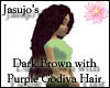 Dk Brown & Purple Godiva