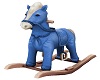*PFE Blue Rocking Horse