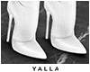 YALLA White Sock Boots