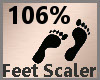 Feet Scaler 106% F