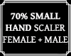 Hand Scaler Unisex 70%
