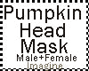 (IS)Pumpkin Head Mask