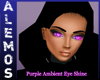 purple eye shine female