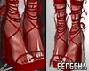 冯 Laced Red Heels