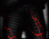 Black Pants Lights Red