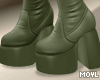 High Boots Olive