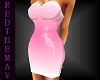 Pink pulsing dress