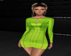 GL-Beatriz Green Dress