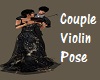 Violin with pose