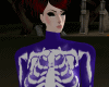 D Purple Skeleton Outfit