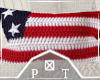 4th of July Knit Pillow
