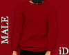 iD: Men's Red Sweater
