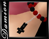 RednBlk Unholy Bracelet