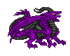 M Purple & Black Dragon