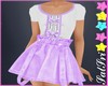 Pastel Lilac Skirt n Top