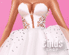E.White wedding dress