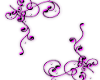 Purple Swirled