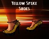*S* Yellow Spike Shoes