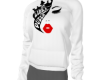 Libra Queen Hoodie Wht