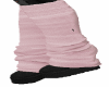 Boots + leg warmers pink
