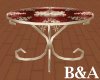 [BA] Red Glass Table