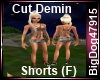[BD] Cut Denim Shorts(F)
