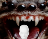 Spider  fangs background