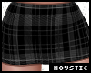B: Black Plaid Skirt