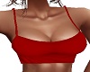 SEXY RED SMALL TANK CROP