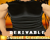 Black sleeveless T