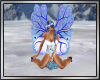 Beautiful blue fairy