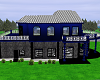 Grey Brick Blue Home