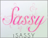 Sassy Sticker