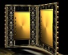 golden corner mirror