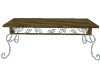 LT Copper Leafed Table