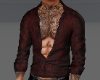 Crimson Ink Open Shirt
