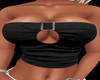 Busty Buckled Tube Black