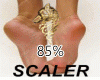 K♛-85% FEET SCALER